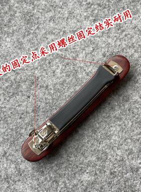头饰红木弹簧夹一字夹古风简约