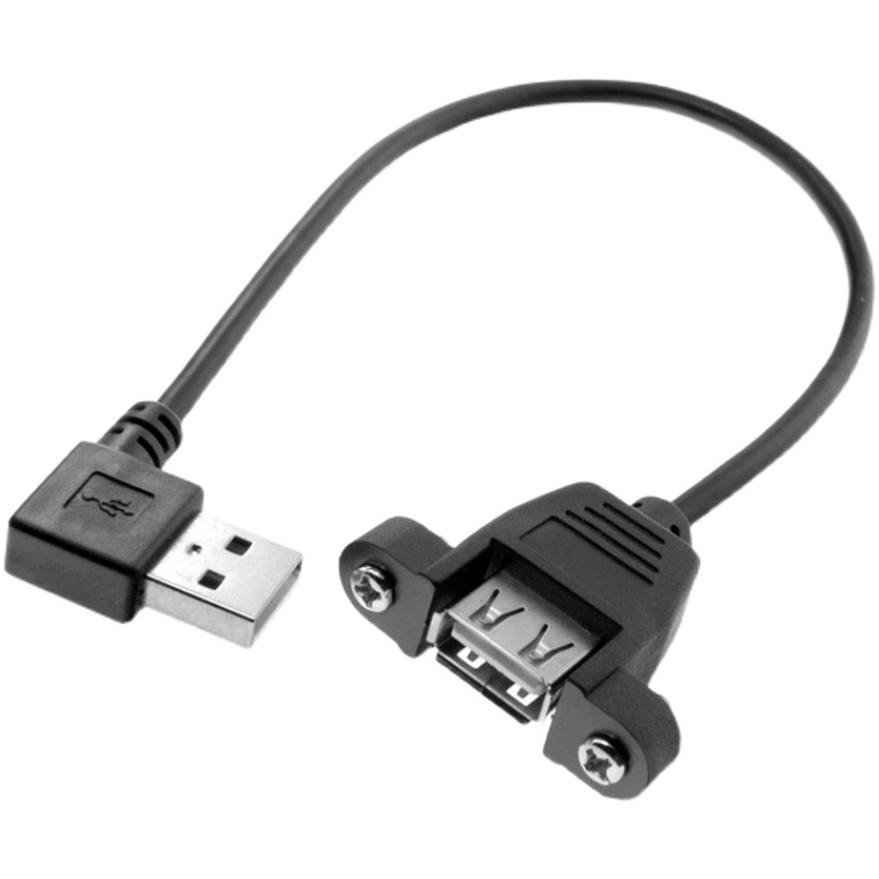 USB2.0公对母数据线机箱挡板可固定带螺孔带耳朵usb延长线面板线 - 图3