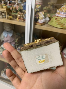 树脂海淘首饰盒 求婚戒指盒 中古 孤品收藏