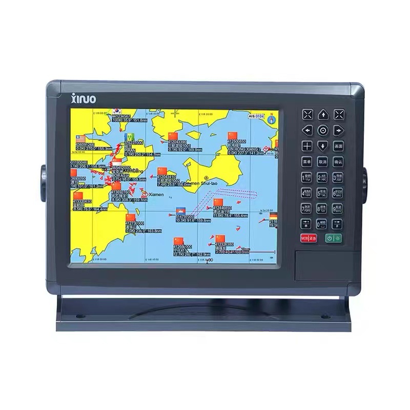 新诺10寸AIS避碰仪XF-1069B船用GPS北斗卫星导航仪定位仪海图卫导-图0
