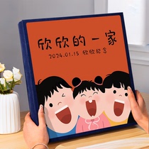 Family Custom Album This large capacity 5 inch 6 inch Movie Set Baby Photo Collection Record Family Memorial Album