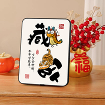 Sheng 100 million Xinglong New Shop Opening for Blizzies and Fables Good to send friends to open Grand Gi Front Desk Decorative Gift Living Room Hanging Painting