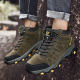 Winter warm cotton shoes men's outdoor high-top hiking shoes