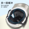 Electric motorcycle helmet padding without pressure hair anti-pressure hairstyle artifact half helmet filling breathable all seasons universal
