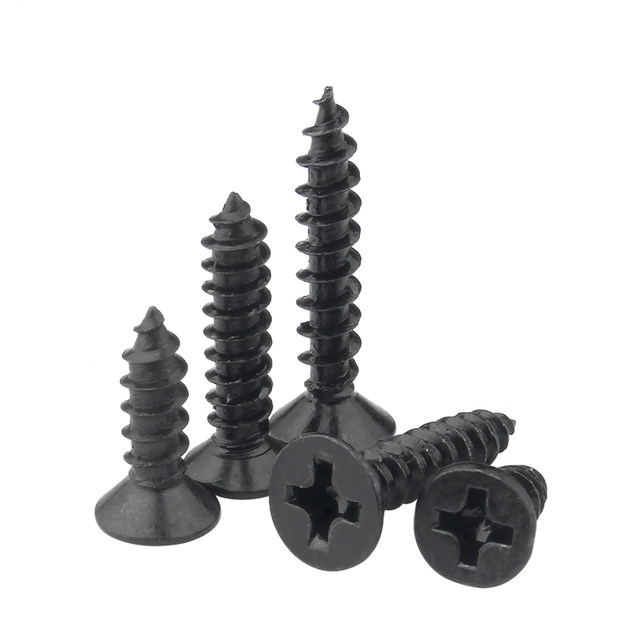Cross-counter tapping screw