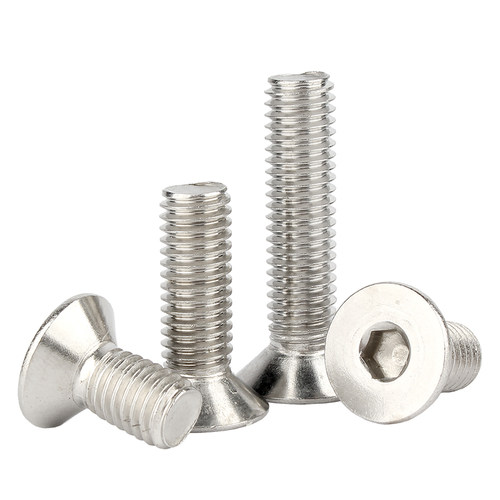 固万基304不锈钢沉头内六角螺丝平头螺钉平杯螺栓GB70.3M2M3M4M12 - 图3