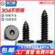 Hexagonal large flat head screw