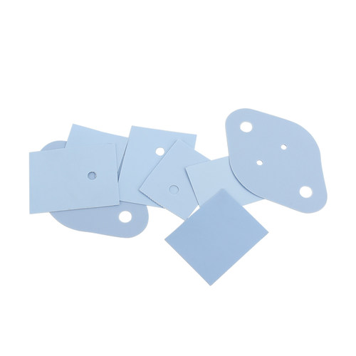 矽胶片散热导热硅胶片TO-220 TO-3P 三极管垫片电子管导热绝缘片 - 图3