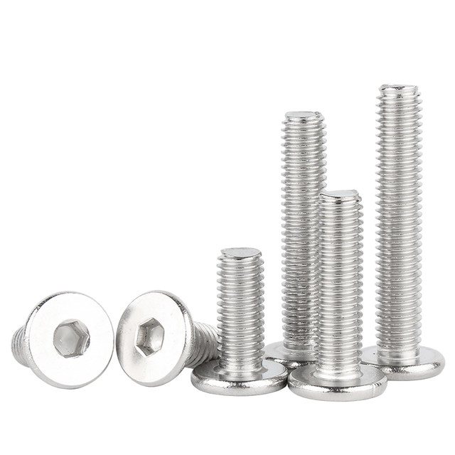 Hexagonal ultra-thin head large flat head