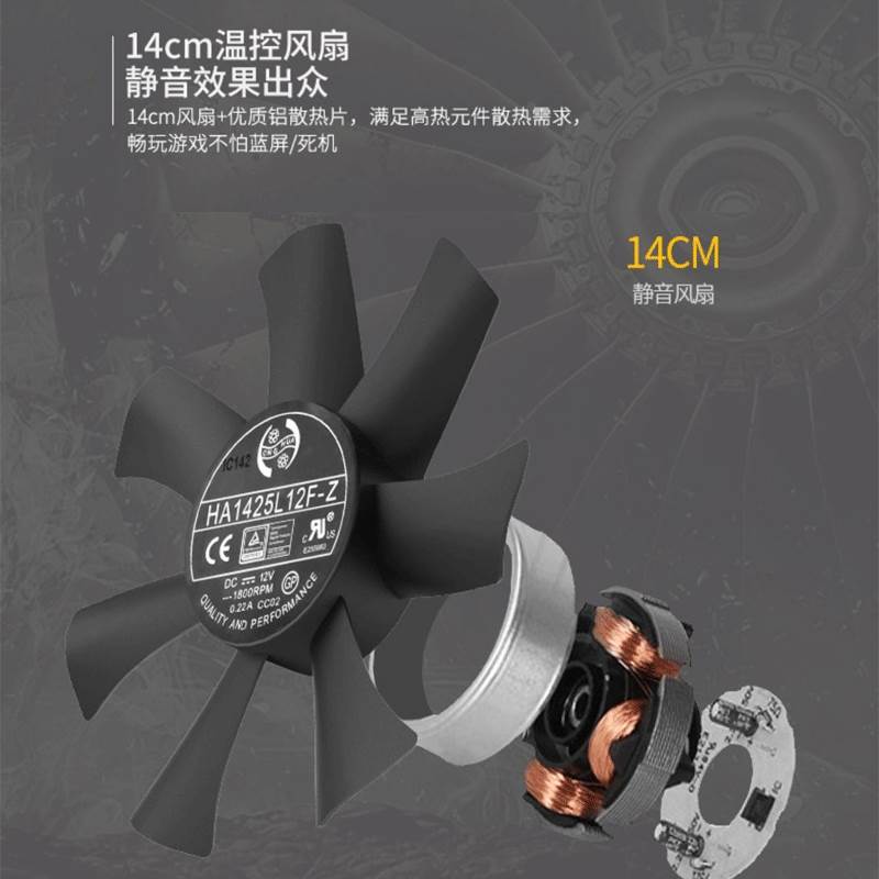 长城电脑电源台式机500w650w750w850w金牌全模组G7G6机箱主机电源 - 图2