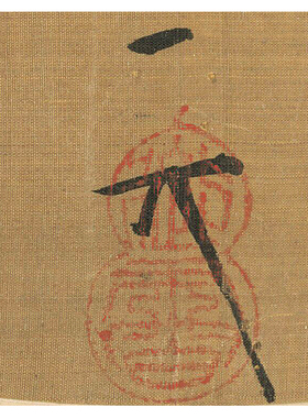 国画微喷画芯赵佶花鸟绢布宋画