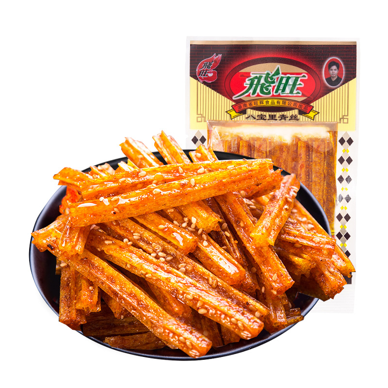飞旺辣条八宝里青丝儿时童年休闲小零食麻辣怀旧辣片8090后小面筋 - 图2