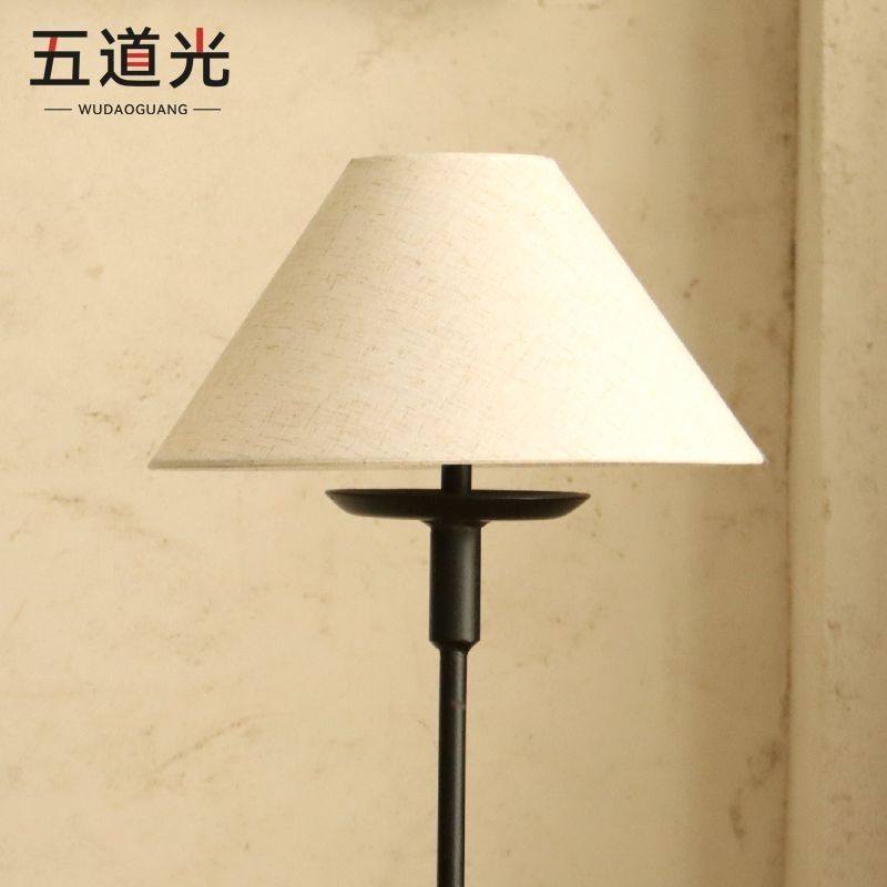 亚麻斗笠灯罩侘寂风台灯灯具配件 卧室床头灯E27布艺外壳落地灯罩,淘宝优惠券,粉丝福利购,淘宝优惠卷