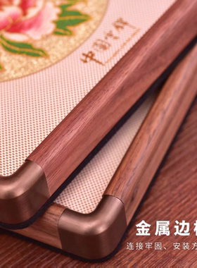 南京手工云锦框画摆件送外宾礼物