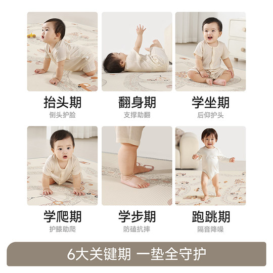 Manlong baby XPE climbing mat living room crawling mat