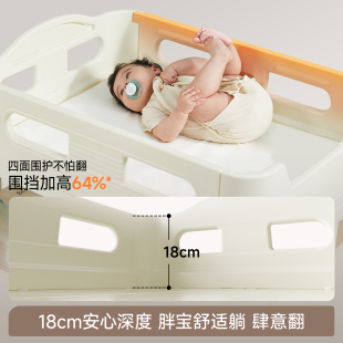 曼龙宝宝尿布台多功能洗澡一体护理台