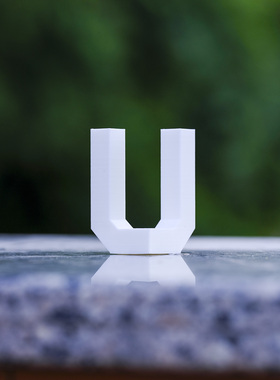 3D立体英文字母多种颜色