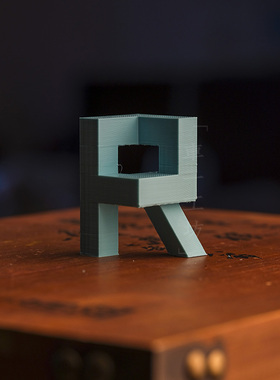 3D英文字母立体简约摆件