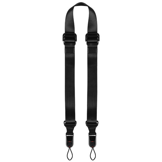 Universal camera crossbody strap with quick release
