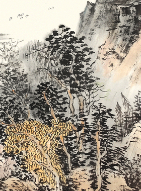 孤品收藏名家手绘清江帆影国画