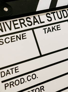 导演场记板英文版拍摄道具装饰品