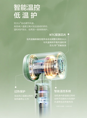松下小森林高速护发电吹风机NE6L