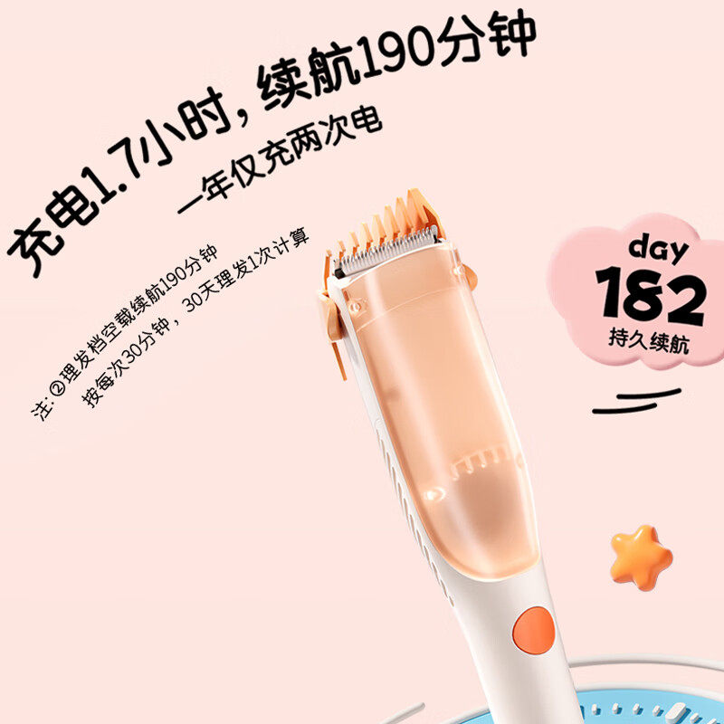 松下婴儿理发器家用宝宝儿童剪发神器自动吸发剃发器电推子PGF21,淘宝优惠券,粉丝福利购,淘宝优惠卷