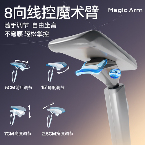 ue永艺Flow550人体工学椅子电竞椅座椅久坐舒适办公椅撑腰电脑椅 - 图3