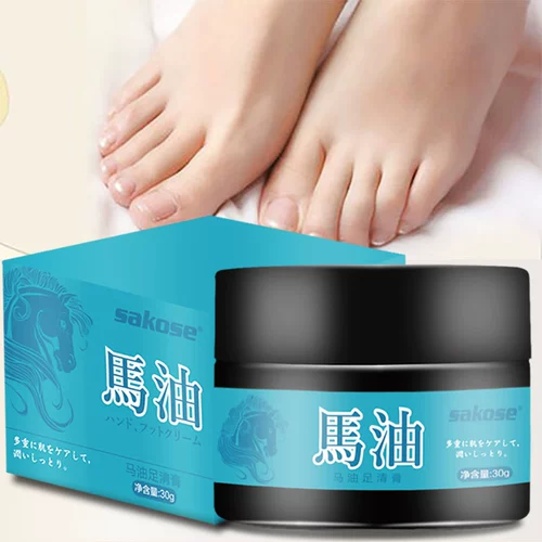 Крем для ног для ступней, лечебный японский комплект, содержит лошадиное масло, Южная Корея