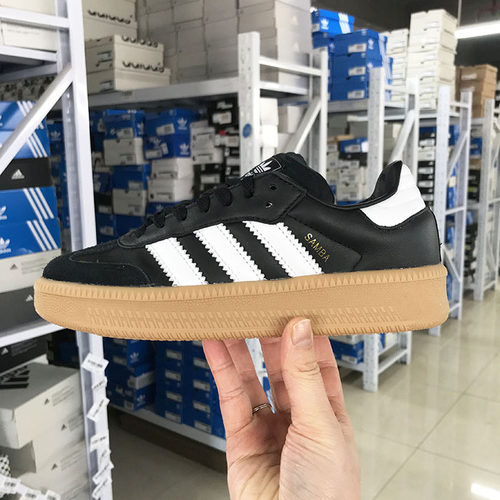 Adidas三叶草SAMBA XLG 男女经典复古运动板鞋JI4276 4277 IE1377 - 图0