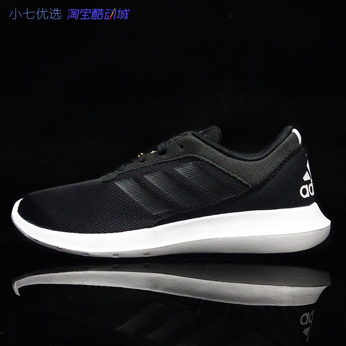 小七Adidas CORERACER 男女轻便网面透气运动跑步鞋 FX3581 3593 - 图2