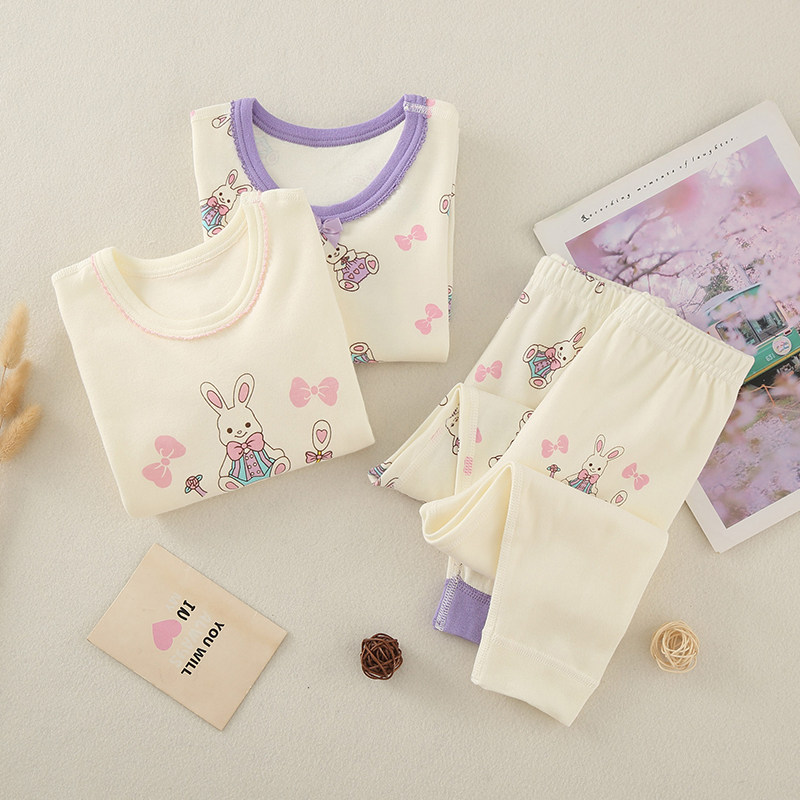 女童全棉内衣套装春秋纯棉儿童磨毛无骨秋衣裤宝宝打底棉毛衫睡衣,淘宝优惠券,粉丝福利购,淘宝优惠卷