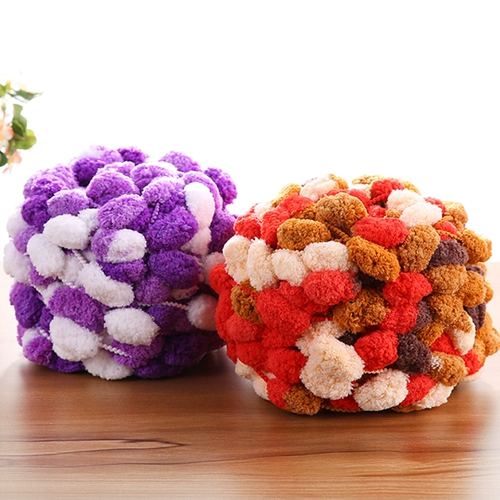 Одеяло, плетеное большое сиденье, клубок пряжи, «сделай сам»