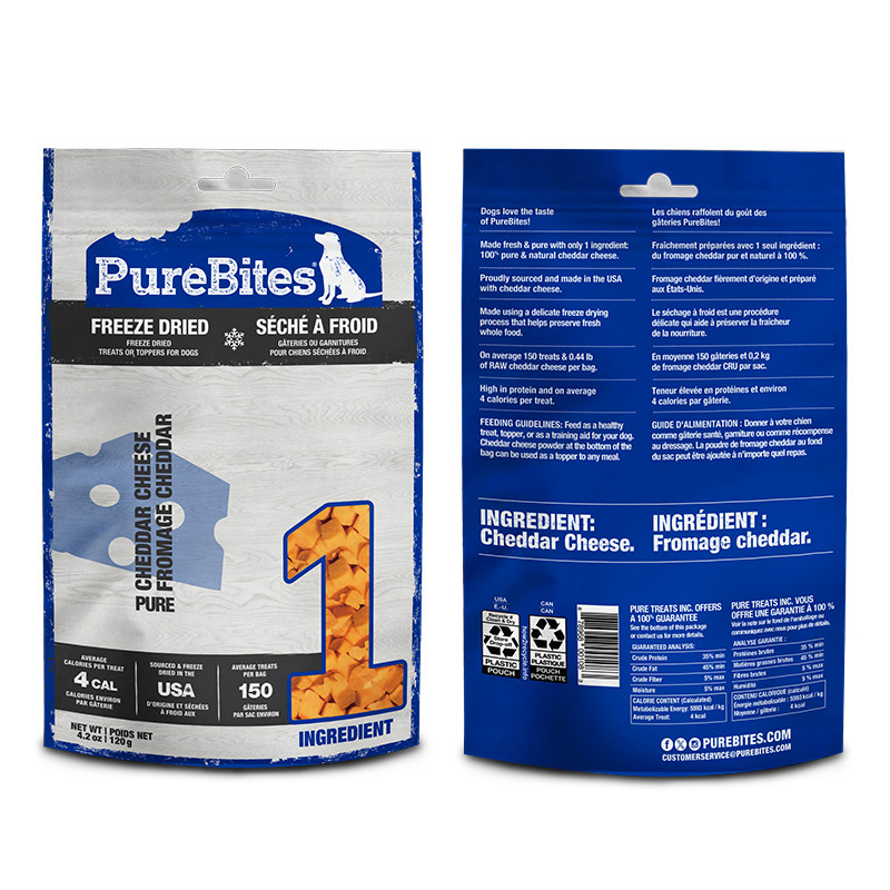 柴犬嘻嘻 美国进口PureBites璞百滋三文鱼鸡肉芝士鸭肝狗冻干零食,淘宝优惠券,粉丝福利购,淘宝优惠卷