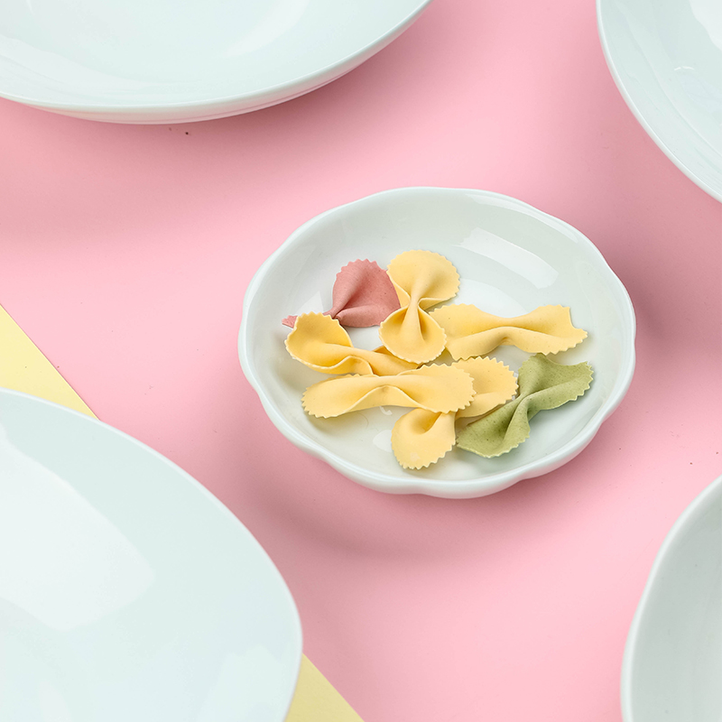 家用日式陶瓷吐骨碟味碟小碟子 酱醋蘸料碟子调味碟小盘子酱油碟 - 图1