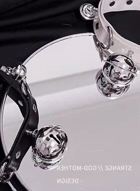 铃铛项链女牵引绳颈带链子