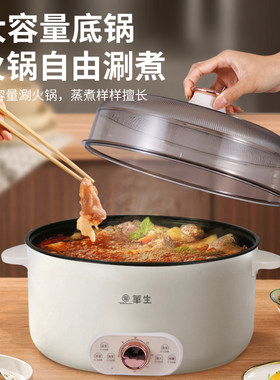 华生上蒸下煮多层电蒸锅定时