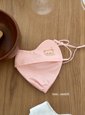 泰国小熊防晒口罩透气冰凉