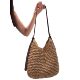 Lazy and relaxed bag woven beach bag