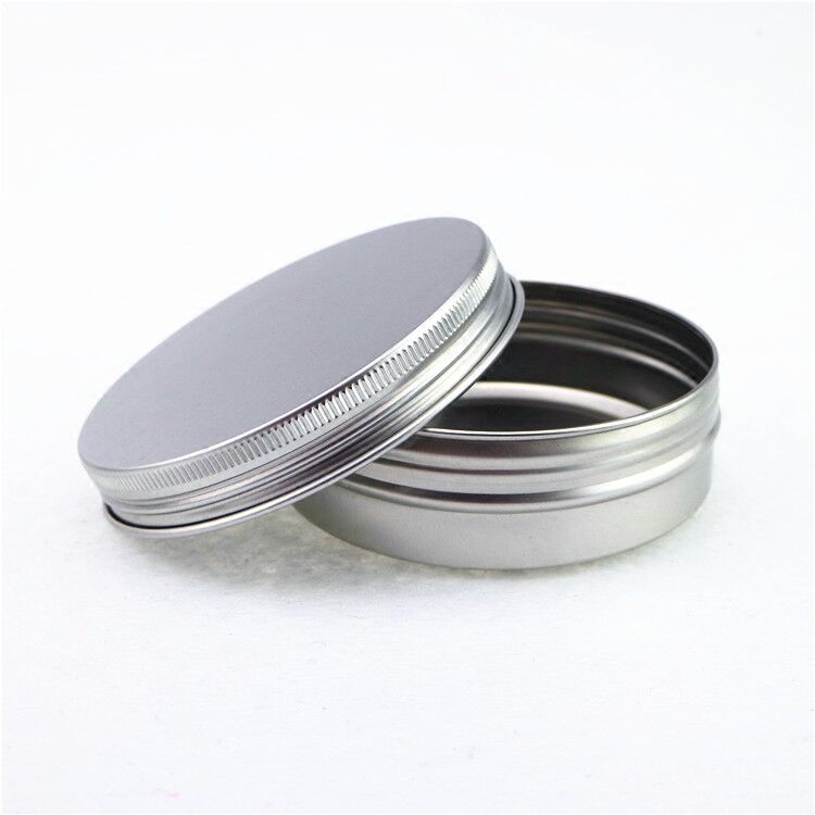 100ML 83*27圆形螺纹铝盒发蜡盒面霜盒蜡烛罐食品包装化妆品铝盒 - 图0