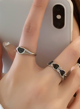 爆裂甜心暗黑复古戒指