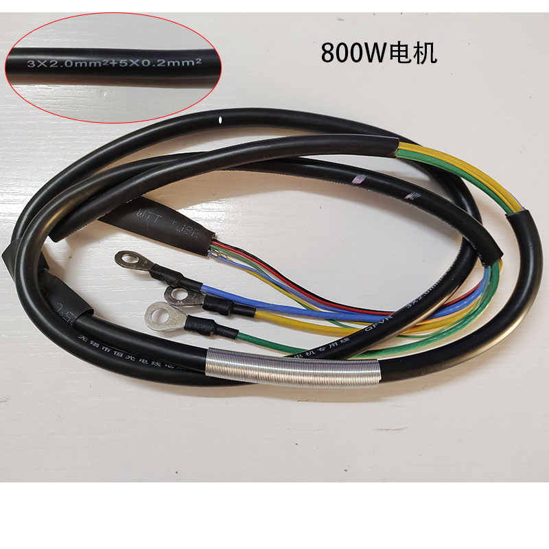 电动车 电机线350w耐高温电机线霍尔电机线相线控制器 电机线配件 - 图2