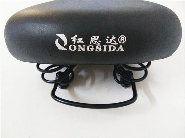 Ordinary bicycle saddle, saddle, front cushion, soft seat, cushion double shock absorber, spring bicycle seat cushion, seat accessories