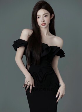 照相馆新款气质女明星韩系高级清冷感少女个人肖像情绪艺术写真服