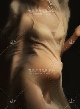 影楼主题孕妇照服装新款孕妈艺术照飘逸高级感孕妇照摄影一片式布
