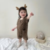 Pure cotton jumpsuit minioukei summer jumpsuit