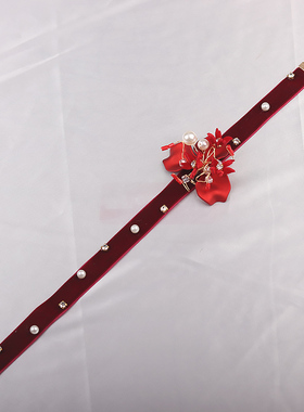 新款结婚森系简单大气手工颈饰