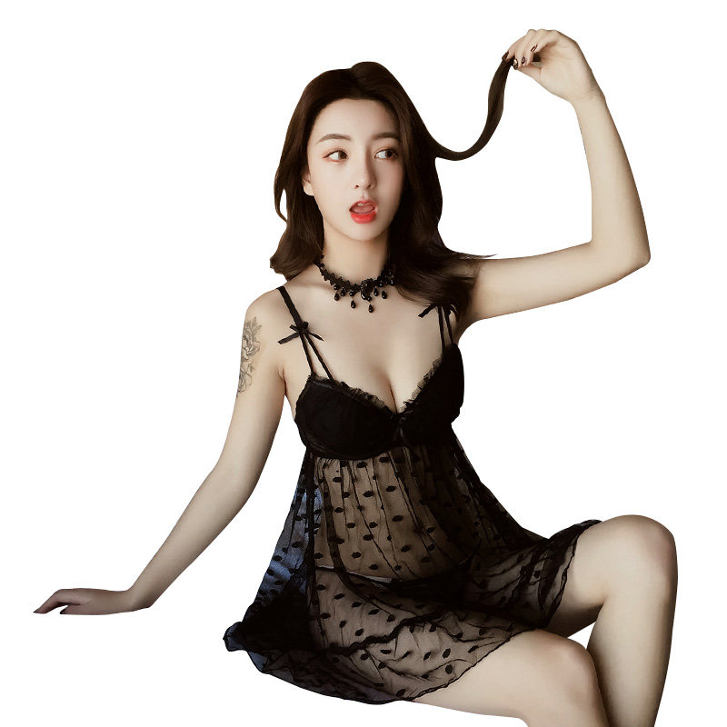 性感女私房情调情趣挑逗超薄睡裙 gfm服饰睡裙