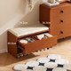 Quanyou Home Retro Style Looking forward to changing shoes and stool