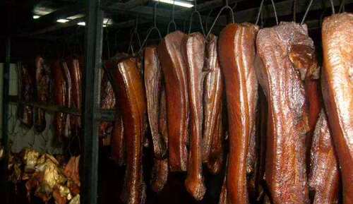 湖南宁乡腊肉农家特产手工柴火烟熏肉腊肠咸风吹肉土猪任2份包邮 - 图3
